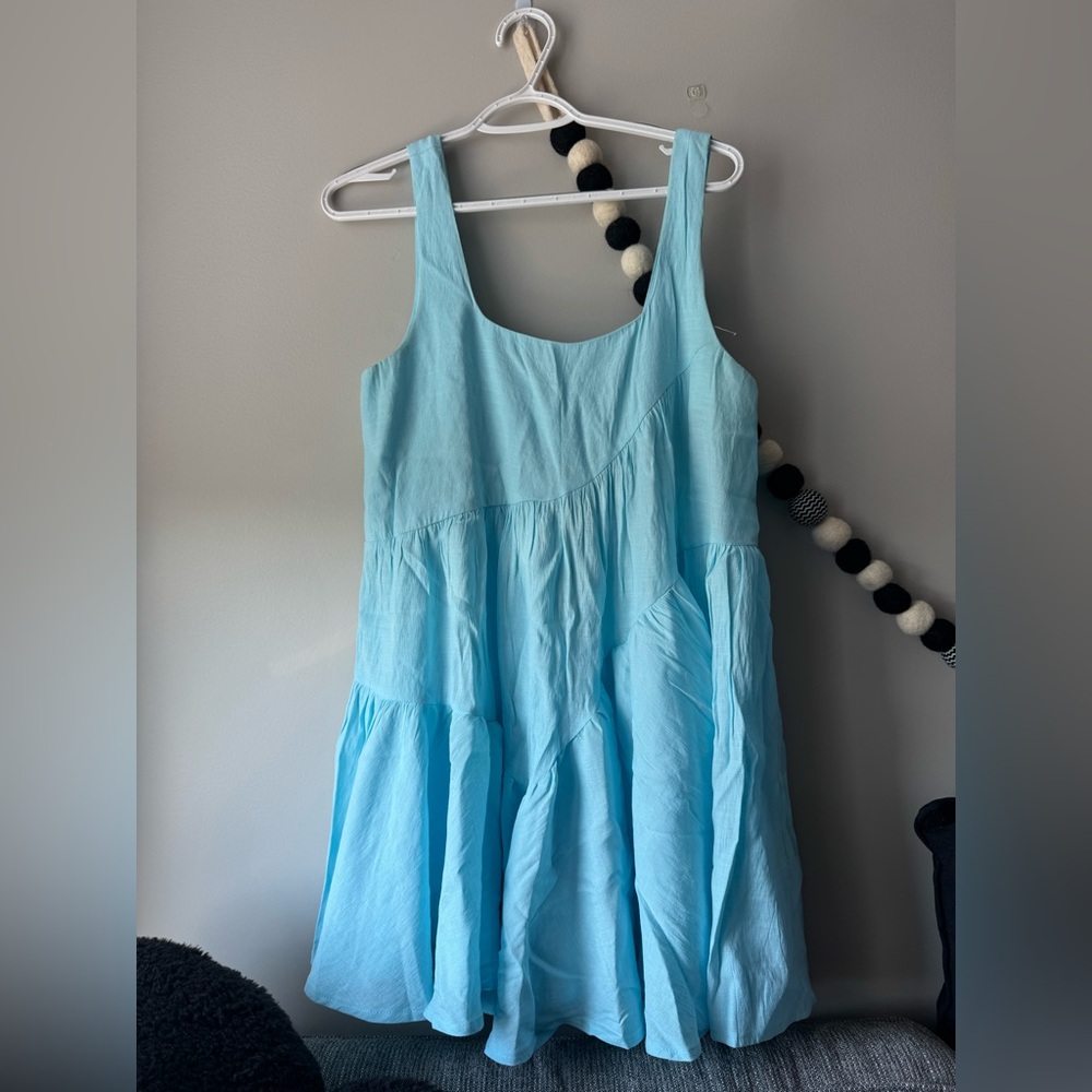 Princess Polly light blue swing dress